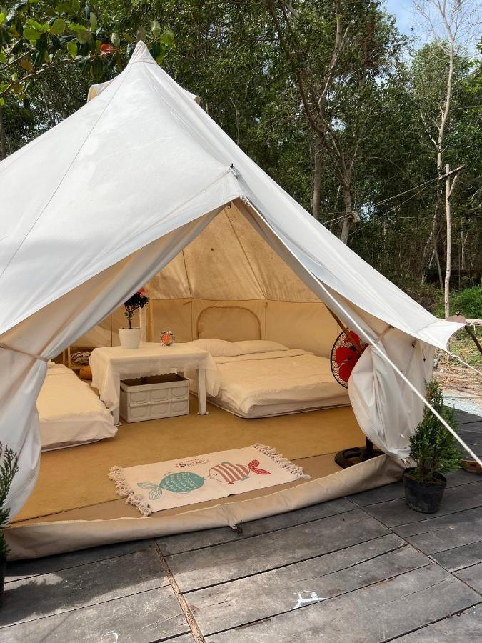 Phu Quoc Camping Bed & Breakfast ภายนอก รูปภาพ
