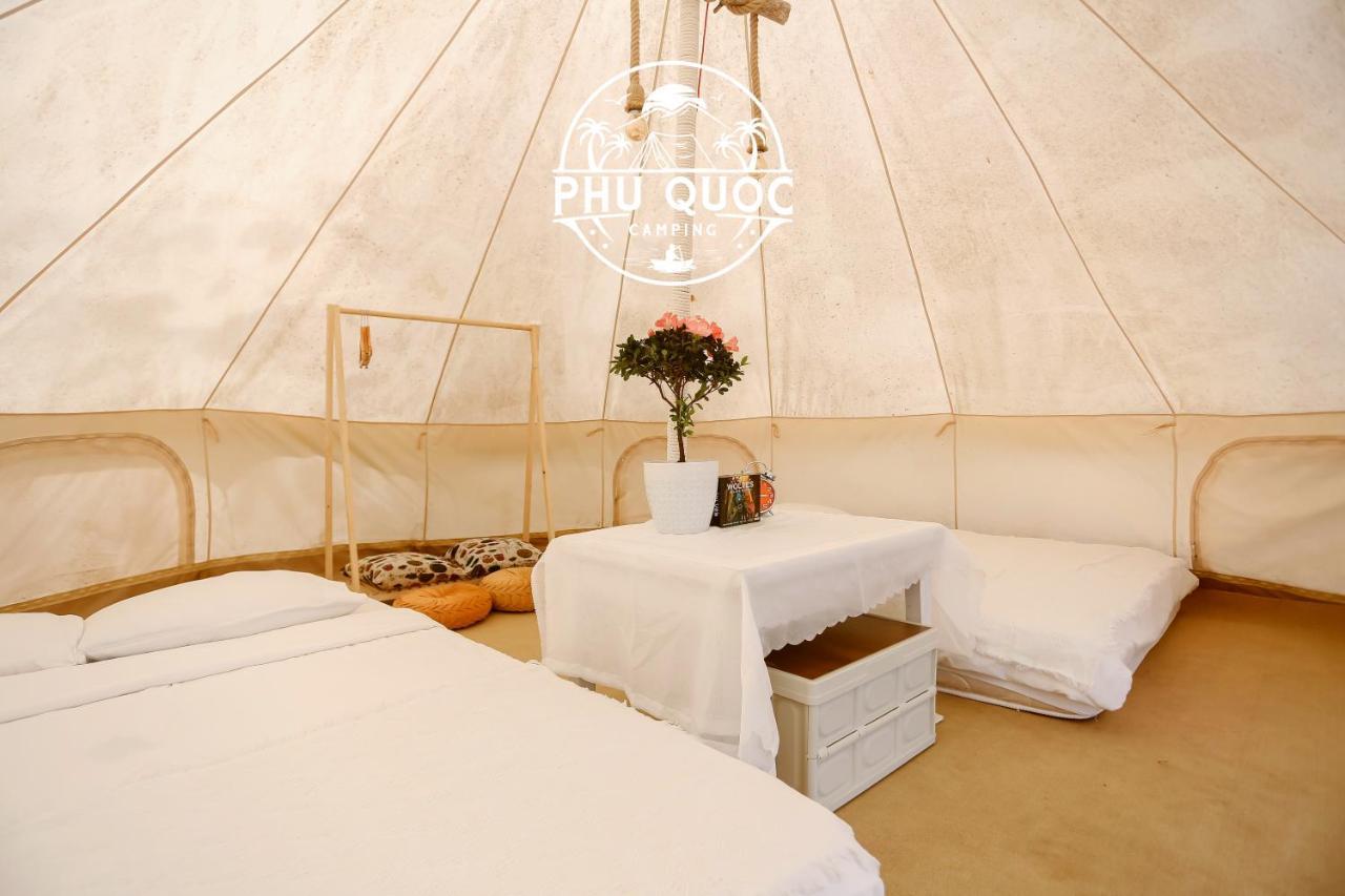 Phu Quoc Camping Bed & Breakfast ภายนอก รูปภาพ