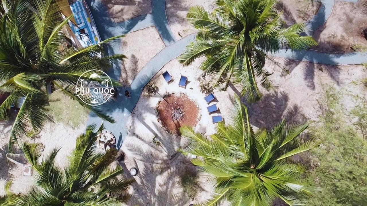 Phu Quoc Camping Bed & Breakfast ภายนอก รูปภาพ