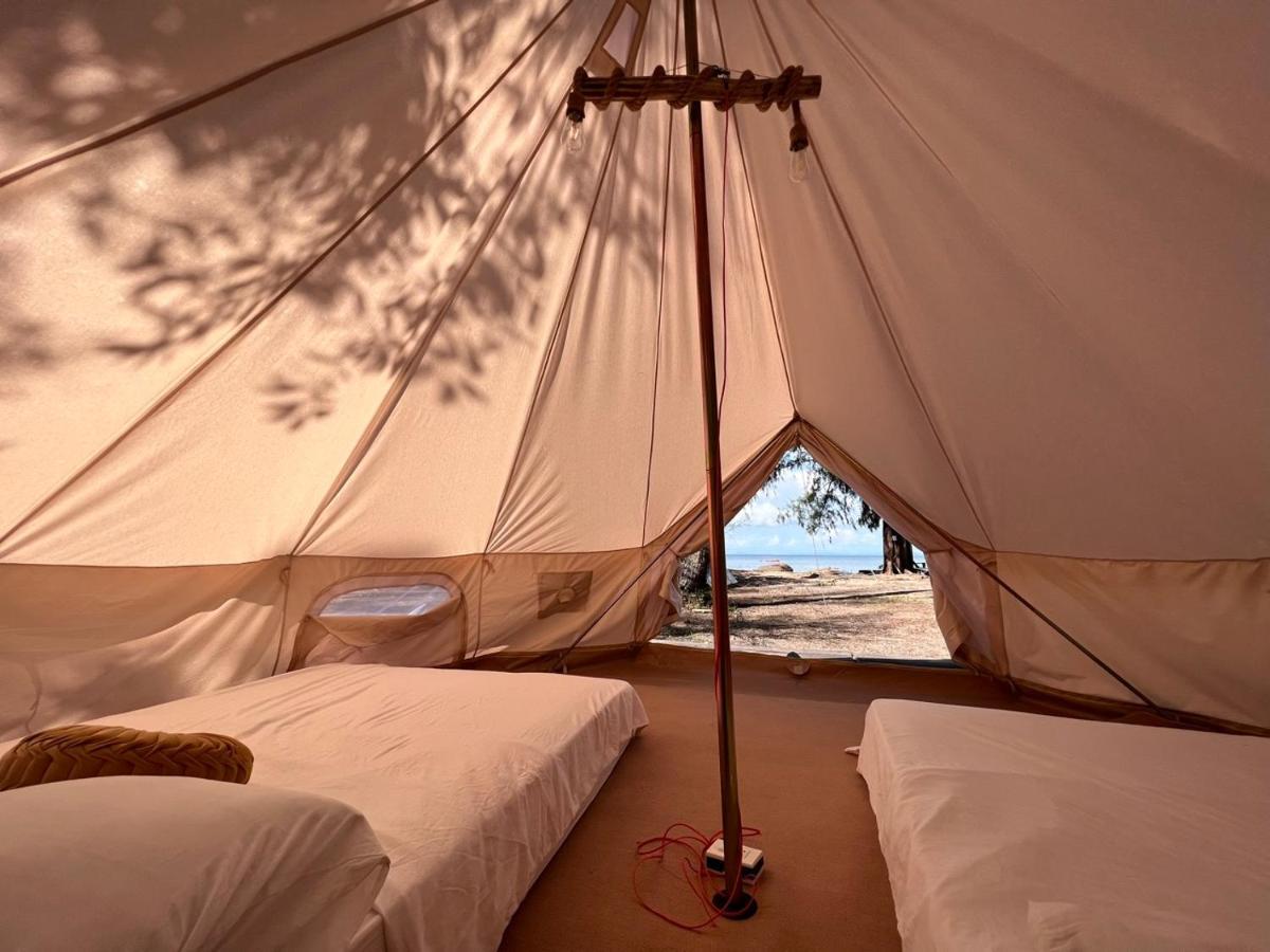 Phu Quoc Camping Bed & Breakfast ภายนอก รูปภาพ
