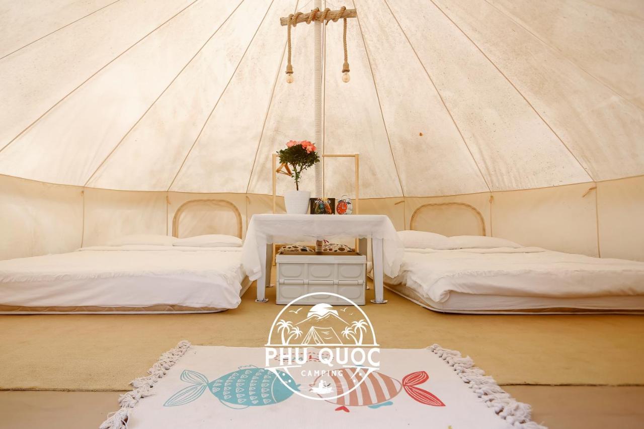 Phu Quoc Camping Bed & Breakfast ภายนอก รูปภาพ